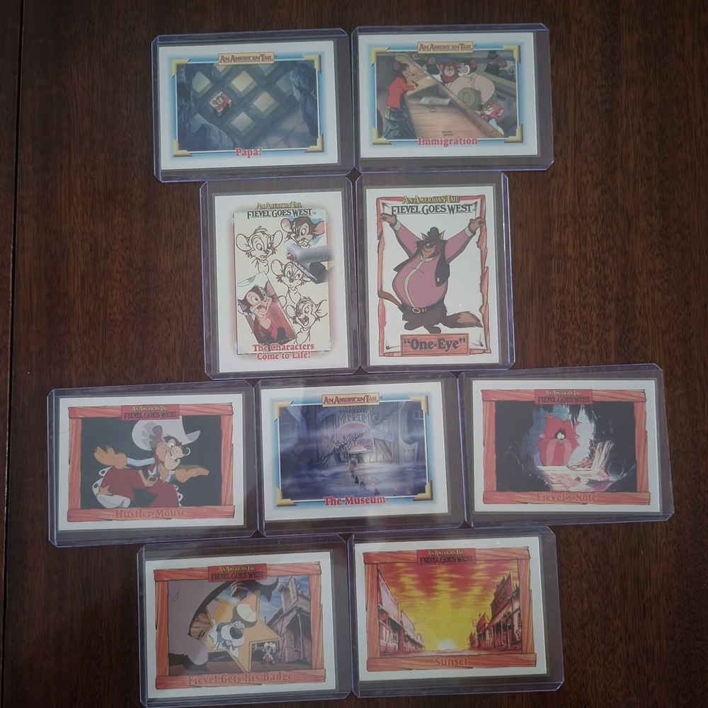 1991 An American Tail - Trading Cards -